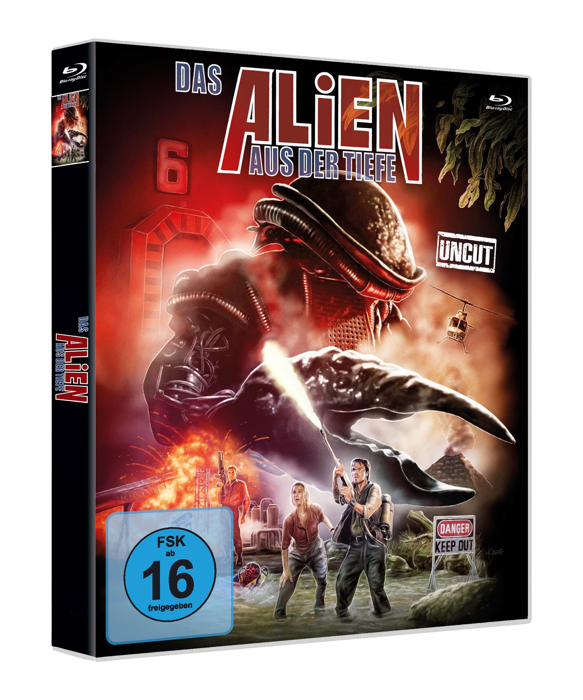 Alien aus der Tiefe Blu-ray edicion limitada Scanavo Cover B importada de Alemania original