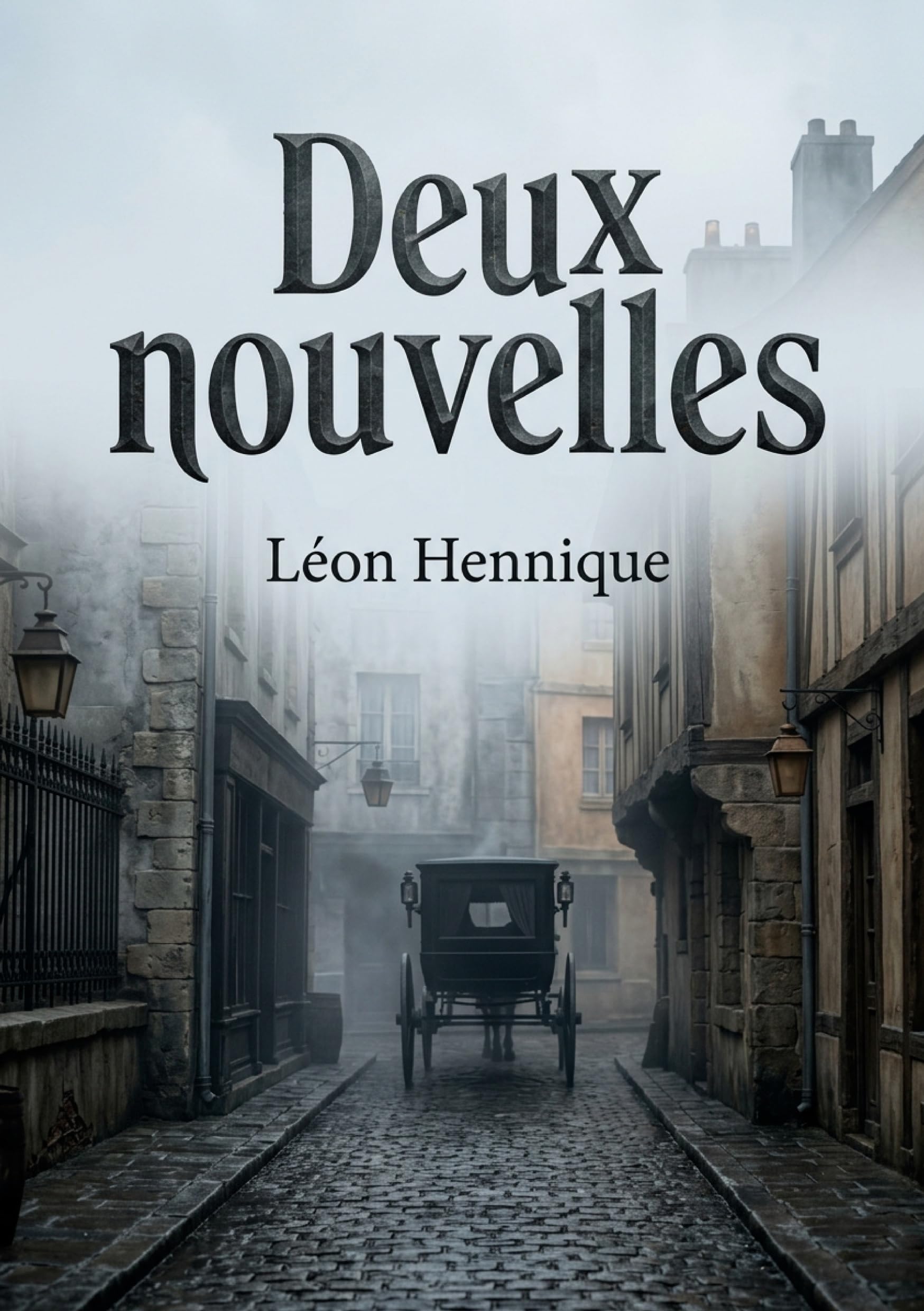 Deux nouvelles: Les funérailles poignantes d'une jeune bretonne et les tourments intimes d'un ancien notaire deux récits naturalistes signés Léon Hennique.