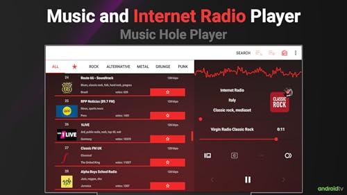Hole Player - Music & Radio player