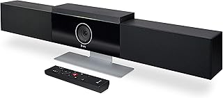 Poly Studio - 4K USB Video Conference System (Polycom) - Camera, Microphone, and Speaker Bar for Small & Medium Conference Rooms - Presenter Tracking, NoiseBlock AI, Autoframing - Teams/Zoom Certified