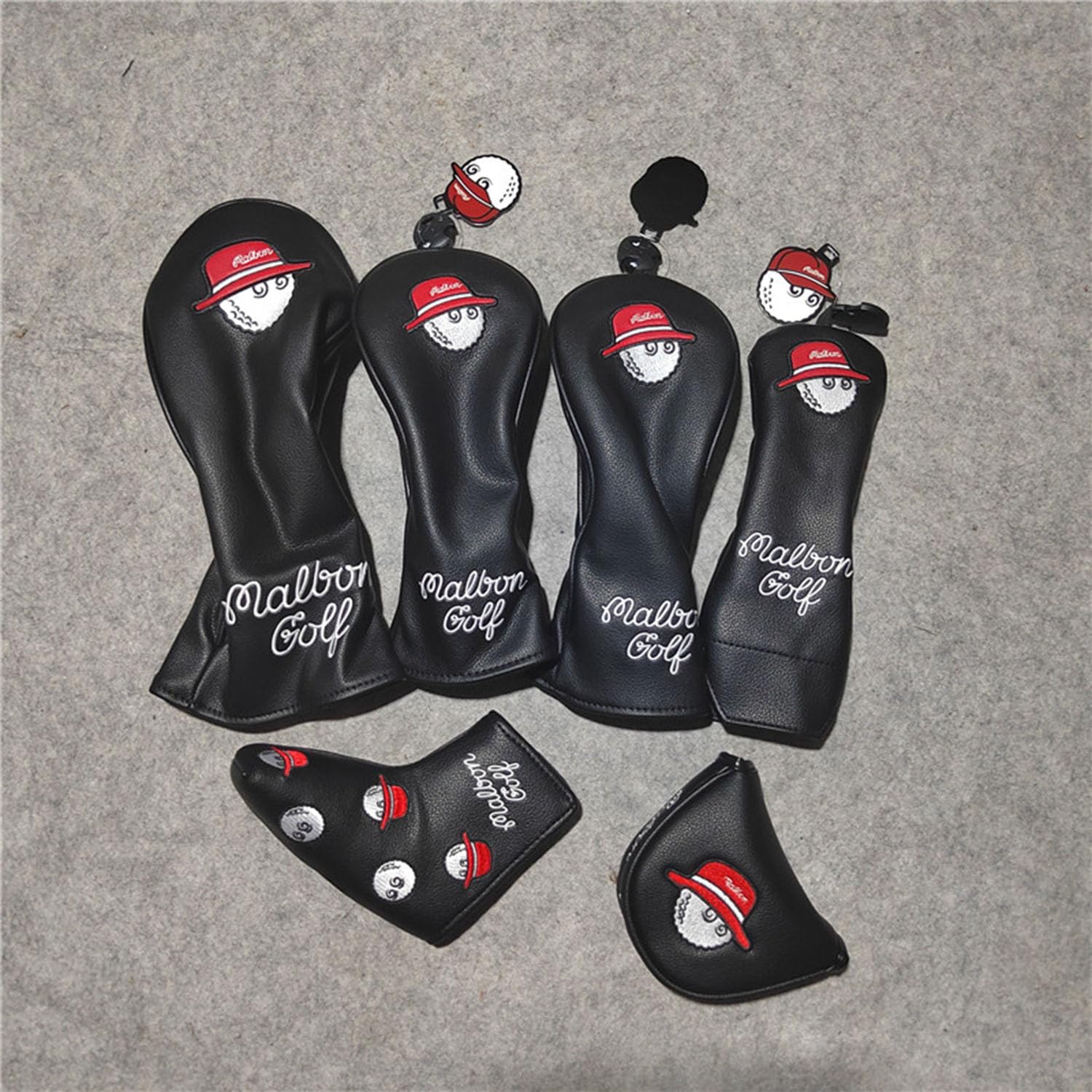 Amazon.co.jp: クラブカバー6点セット MALBON マルボン golf マルボン  