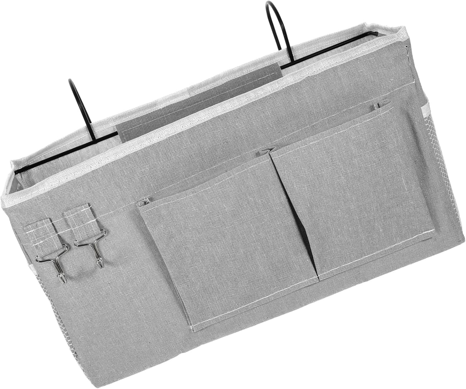 LABRIMP Hanging Storage Organizer Bedside Storage Bag Fabric Hanging Bag Dorm Bedside Organizer Closet