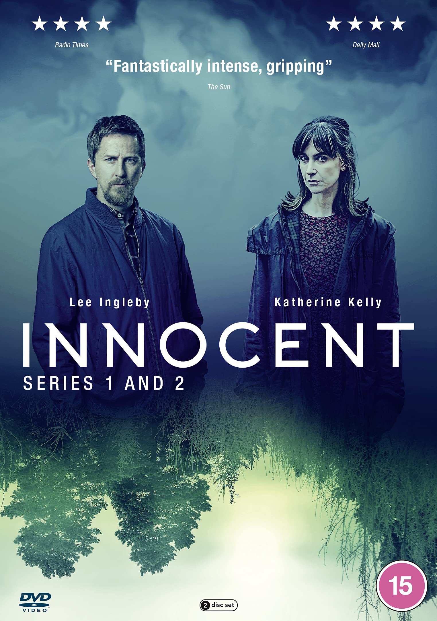 Innocent: Complete Series 1 & 2 - Double DVD Set Acorn Katherine Kelly crime VGC