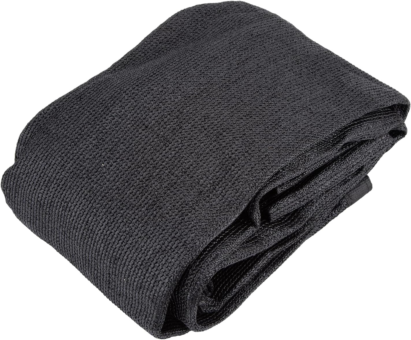 Cliselda 3ft x 50ft Privacy Fence Screen, Heavy Duty Fencing Mesh Shade Cover Fencing for Outdoor Yard Wall Garden Backyard, Cable Zip Ties Included (3' x 50', Black)