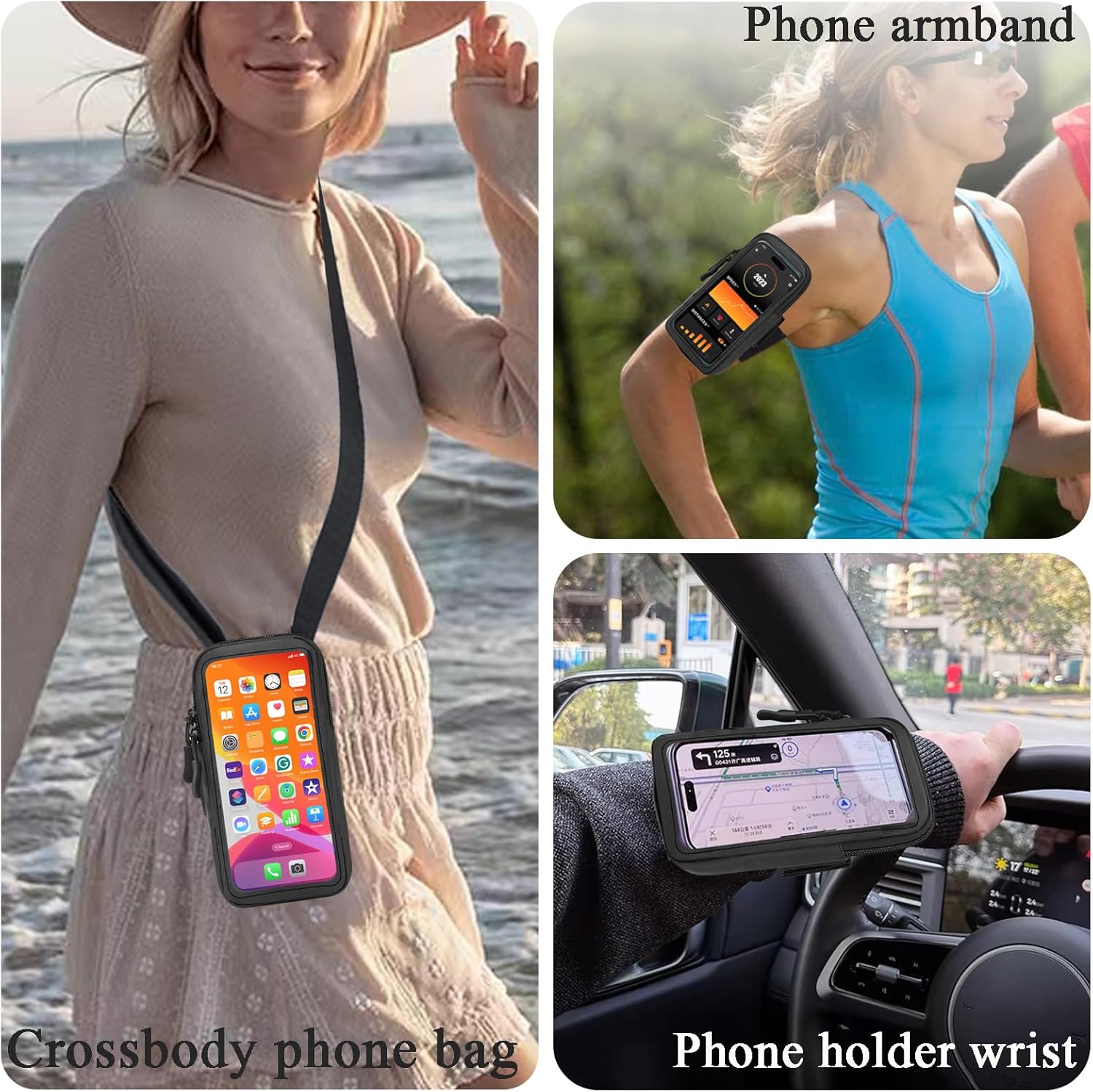 Phone Holder for Running, Walking, and Workout Martinique Ubuy