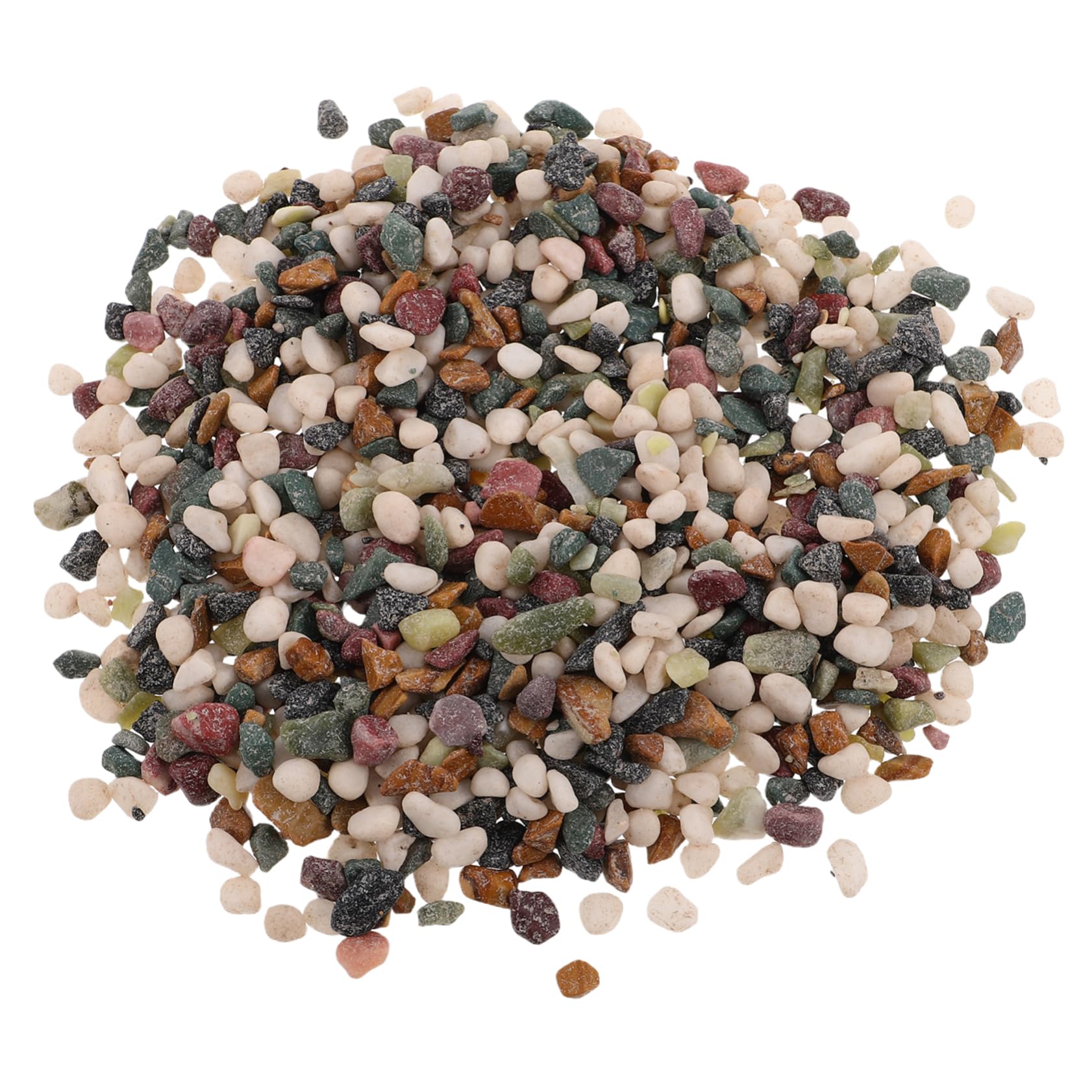 COLLBATH Aquarium Gravel Substrate Natural Luminous Coarse Sand Stone for Decorations