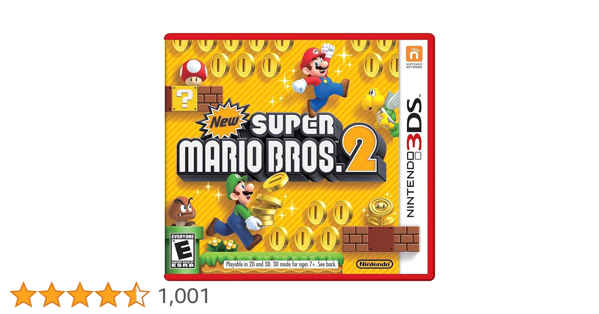ニンテンドー3DS/2DS New Super Mario Bros. 2 (Nintendo 3DS) New Super Mario Bros 2 (Nintendo 3Ds) : Amazon.ca: Video Games