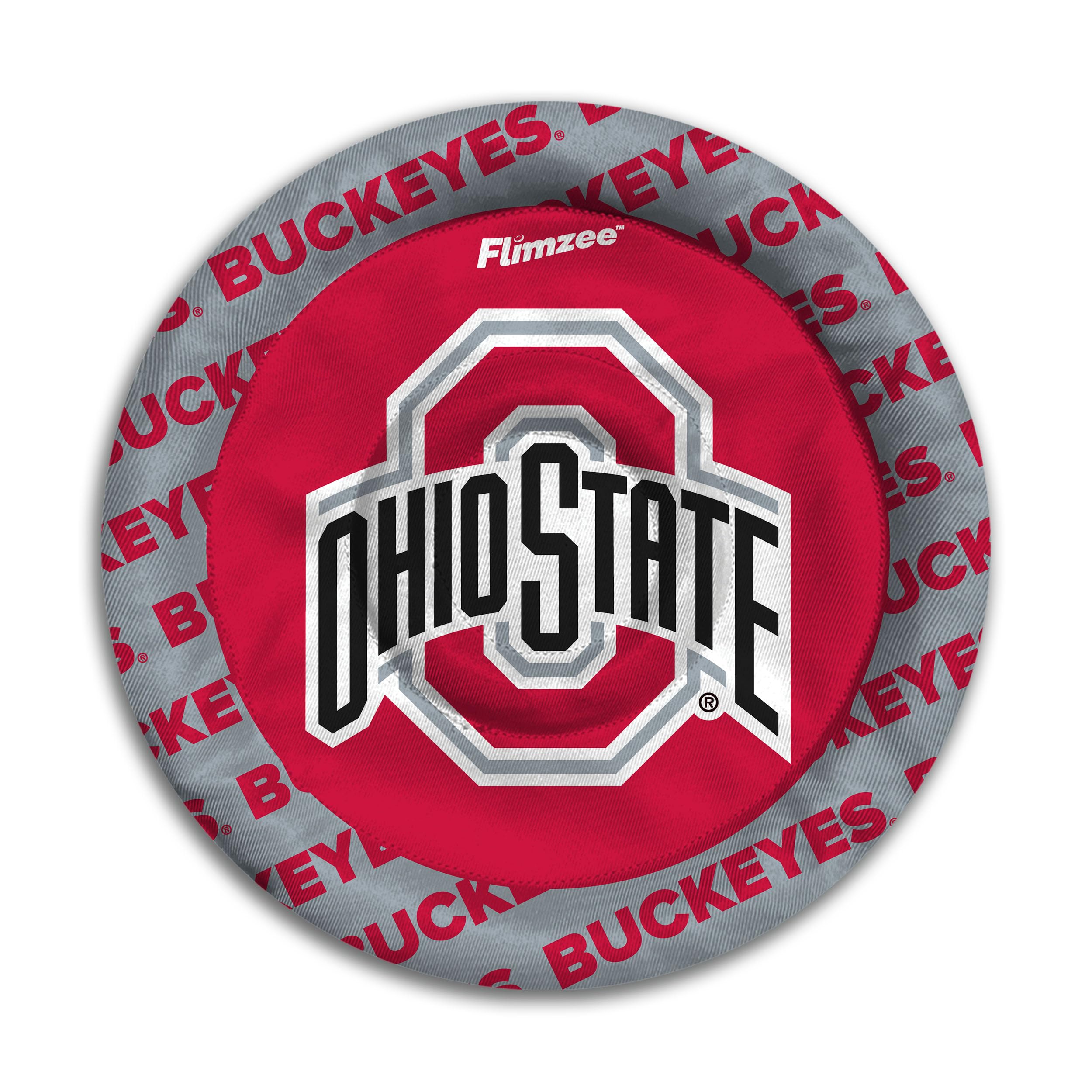 YouTheFan NCAA Ohio State Buckeyes Flimzee Bean Bag Flying Disc
