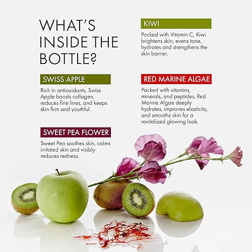 Miniatura 6 de UZO Hidratante de células madre, hidratante facial a base de plantas con antioxidantes, mejora el tono de la piel, la textura, la elasticidad e