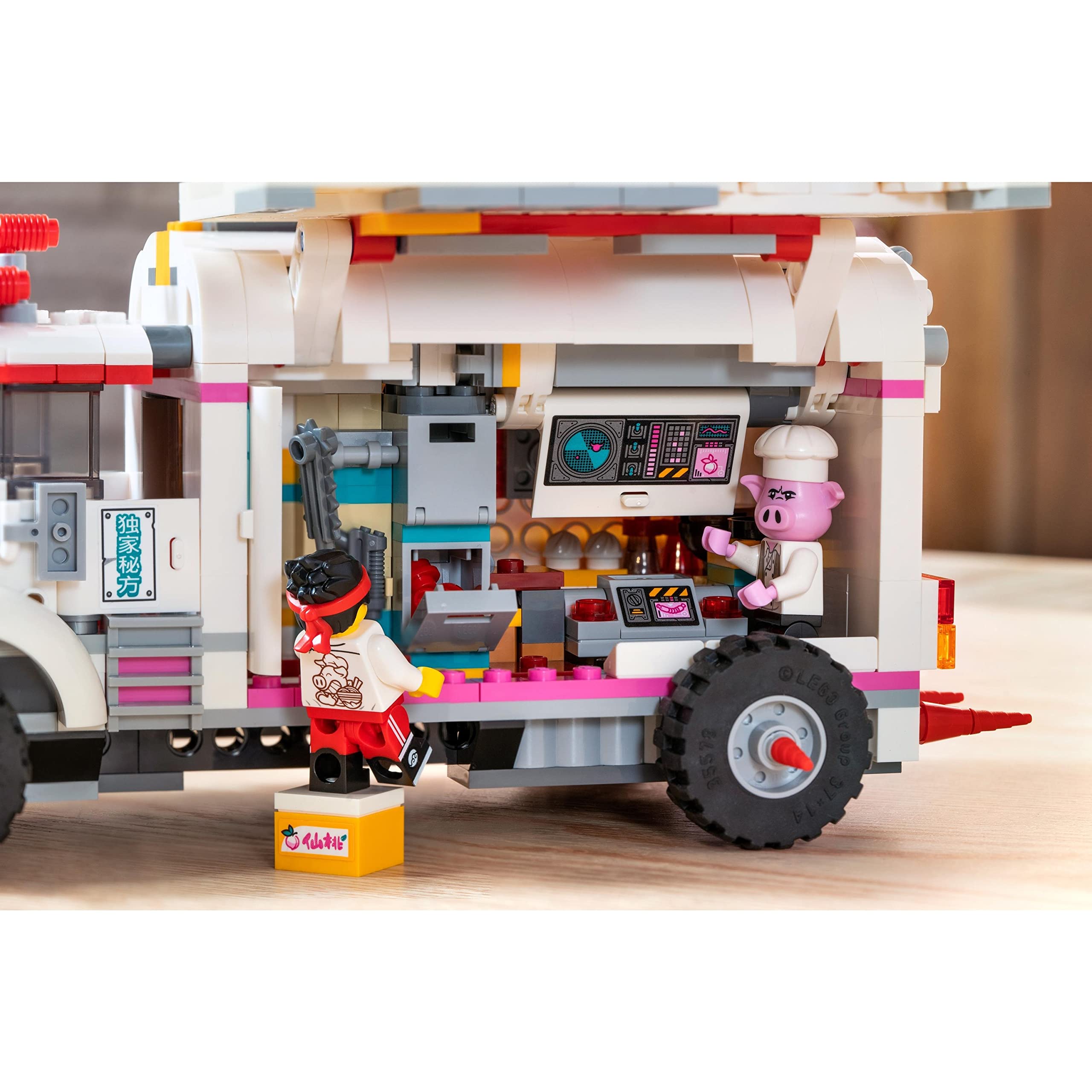 Amazon.co.jp: レゴ (LEGO) モンキーキッド ピグシーのフードトラック 