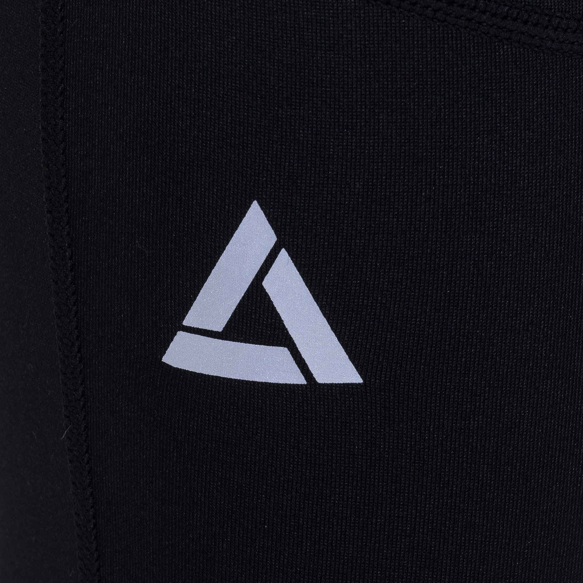 Airtracks Damen Winter Funktions Laufhose Lang Pro Line - Thermo Running Tight - Lauftight - Warm - Atmungsaktiv - Reflektoren