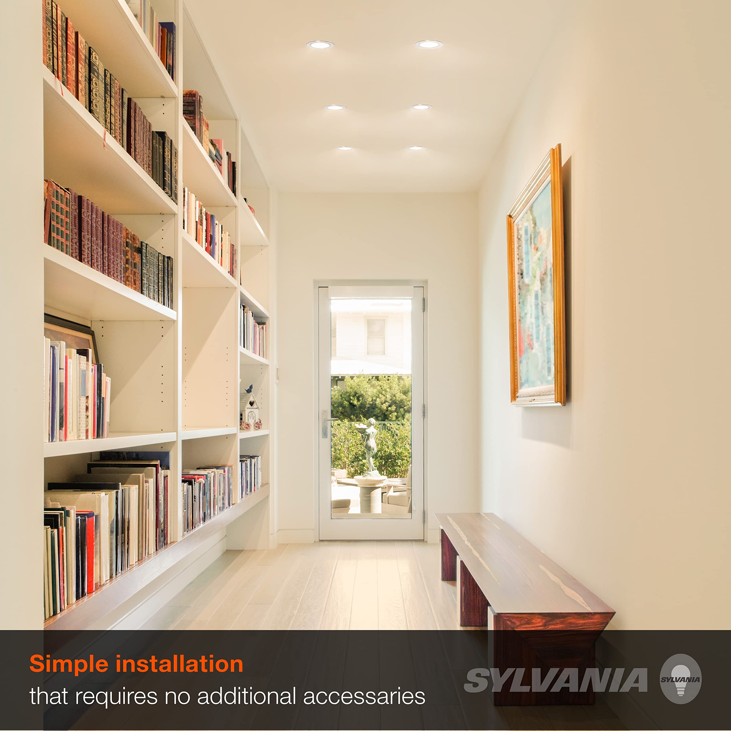 Amazon.co.jp: SYLVANIA 5インチ/6インチ RT 埋め込み型LEDダウン