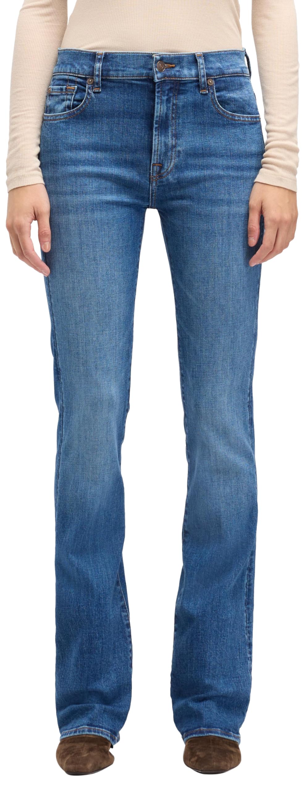 Jeans bootcut Moonwater 7 For All Mankind galbant pour silhouette élancée - 7