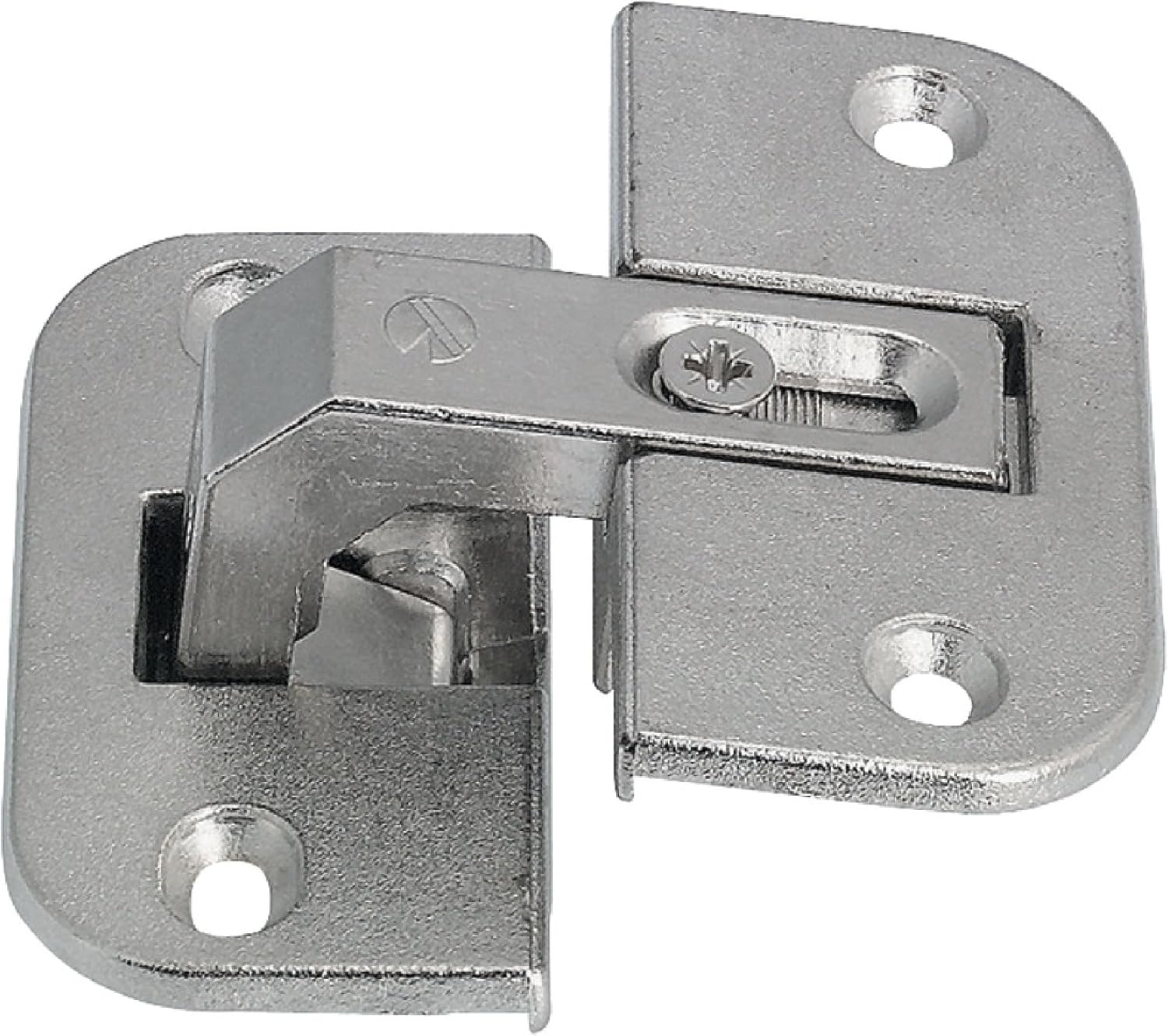 Hafele America 343.90.710 Pie-Cut Corner Cabinet Hinge, 78 Degree Opening Angle