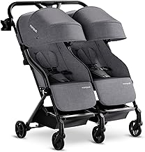 Mompush Lithe Double Stroller Infant Toddler