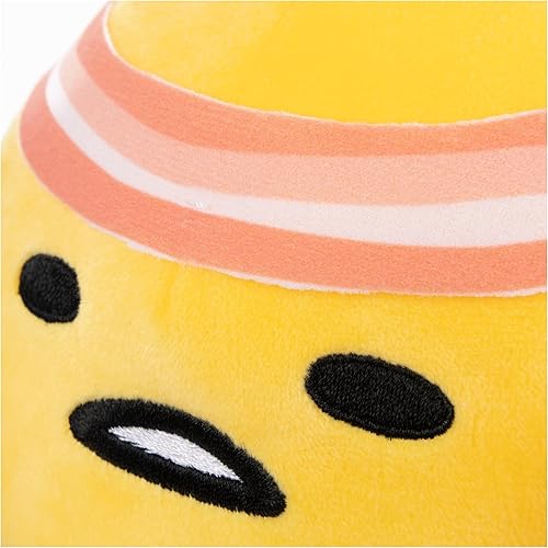 Miniatura 6 de GUND Sanrio Gudetama El huevo perezoso de peluche, deportivo Gudetama juguete de peluche para edades de 1 año en adelante, 9 pulgadas