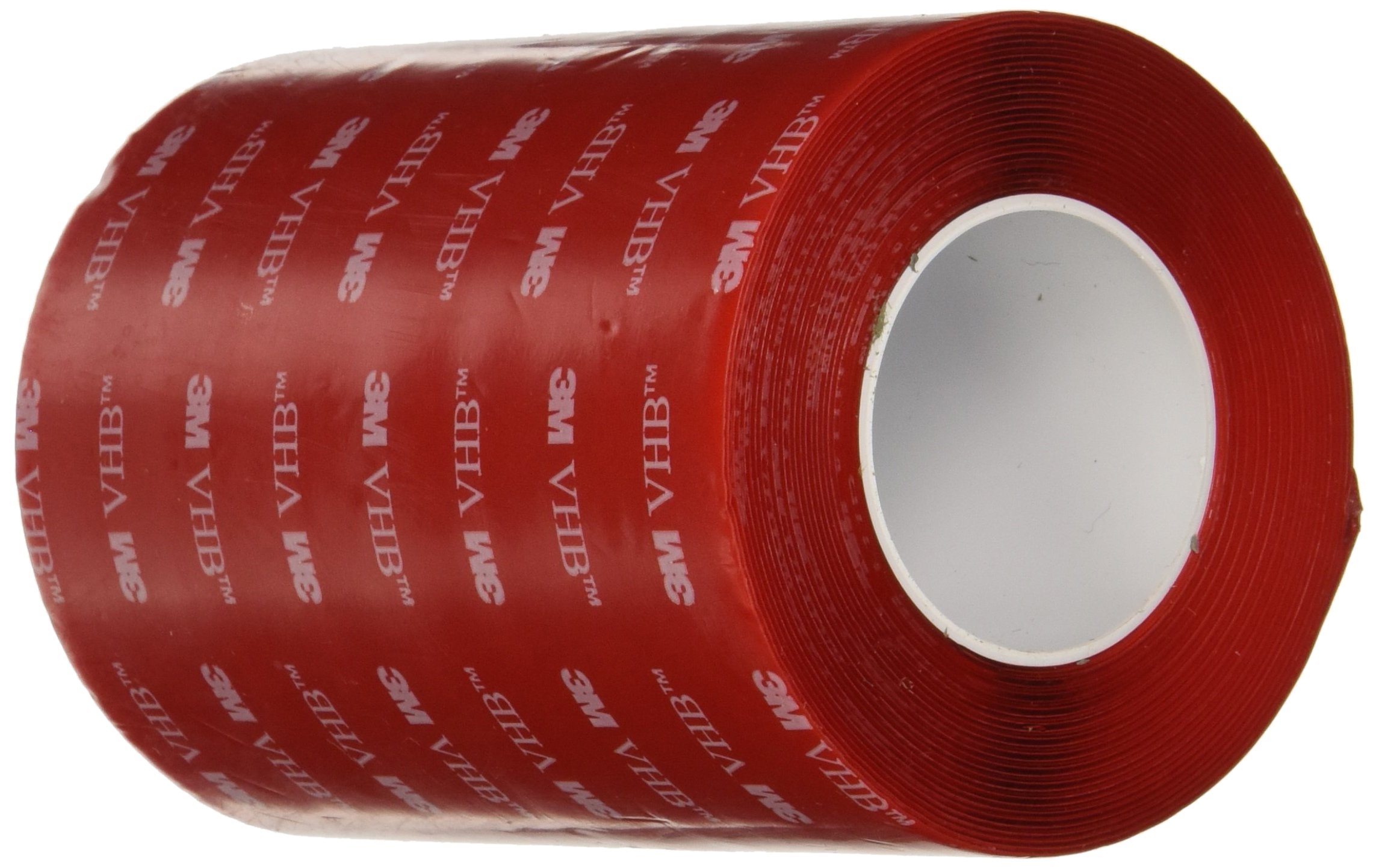 3M VHB Tape 4905, 4 in Width x 5 yd Length (1 Roll),Clear