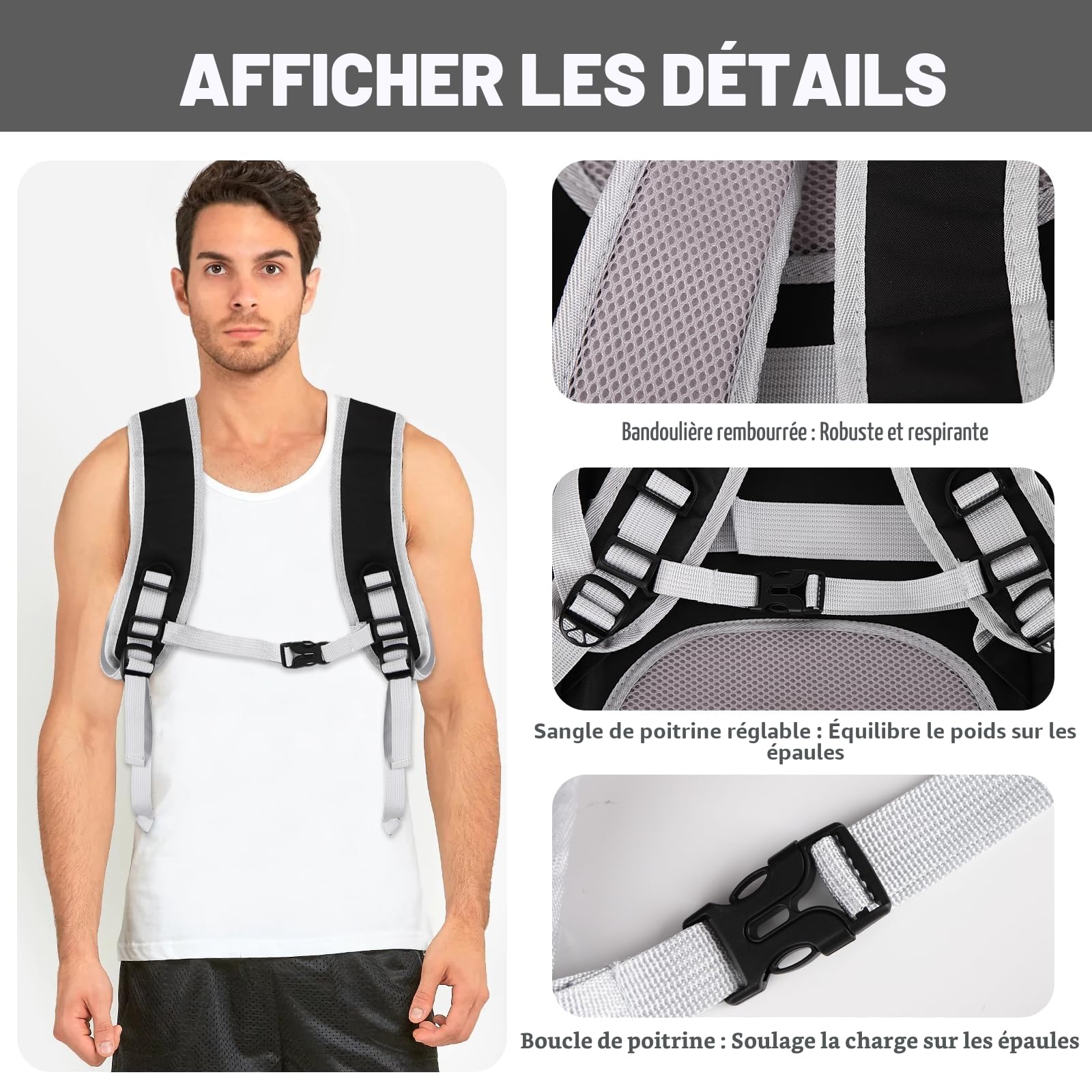 Sac à dos de transport pour chat, sac de transport pour animaux approuvé par les compagnies aériennes pour petit chien, chat, chiot, lapin, design en maille ventilée pour sac de randonnée, camping et