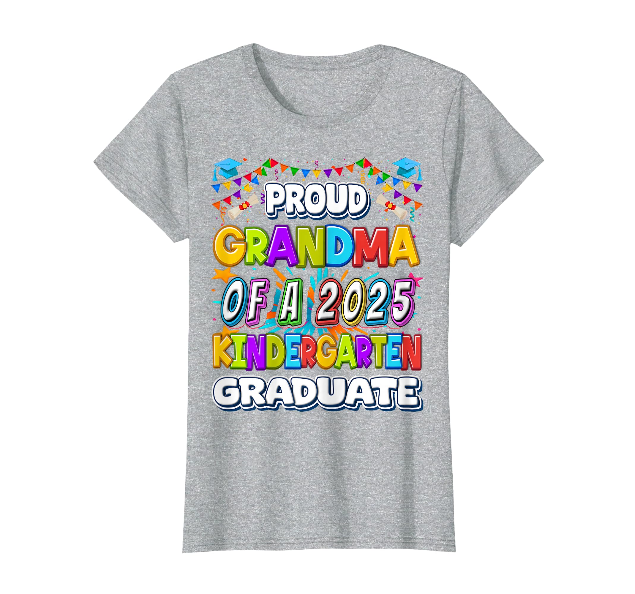 Proud GRANDMA of a 2025 Kindergarten Graduate - Graduation T-Shirt