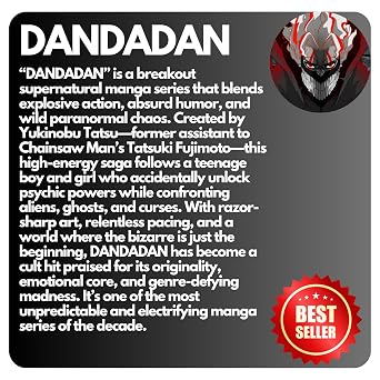 DANDADAN Volumes 1-13 Ultimate Book Collection Manga Set by Yukinobu Tatsu | Ultimate Manga Bundle | English Language Edition | Collectors Pack