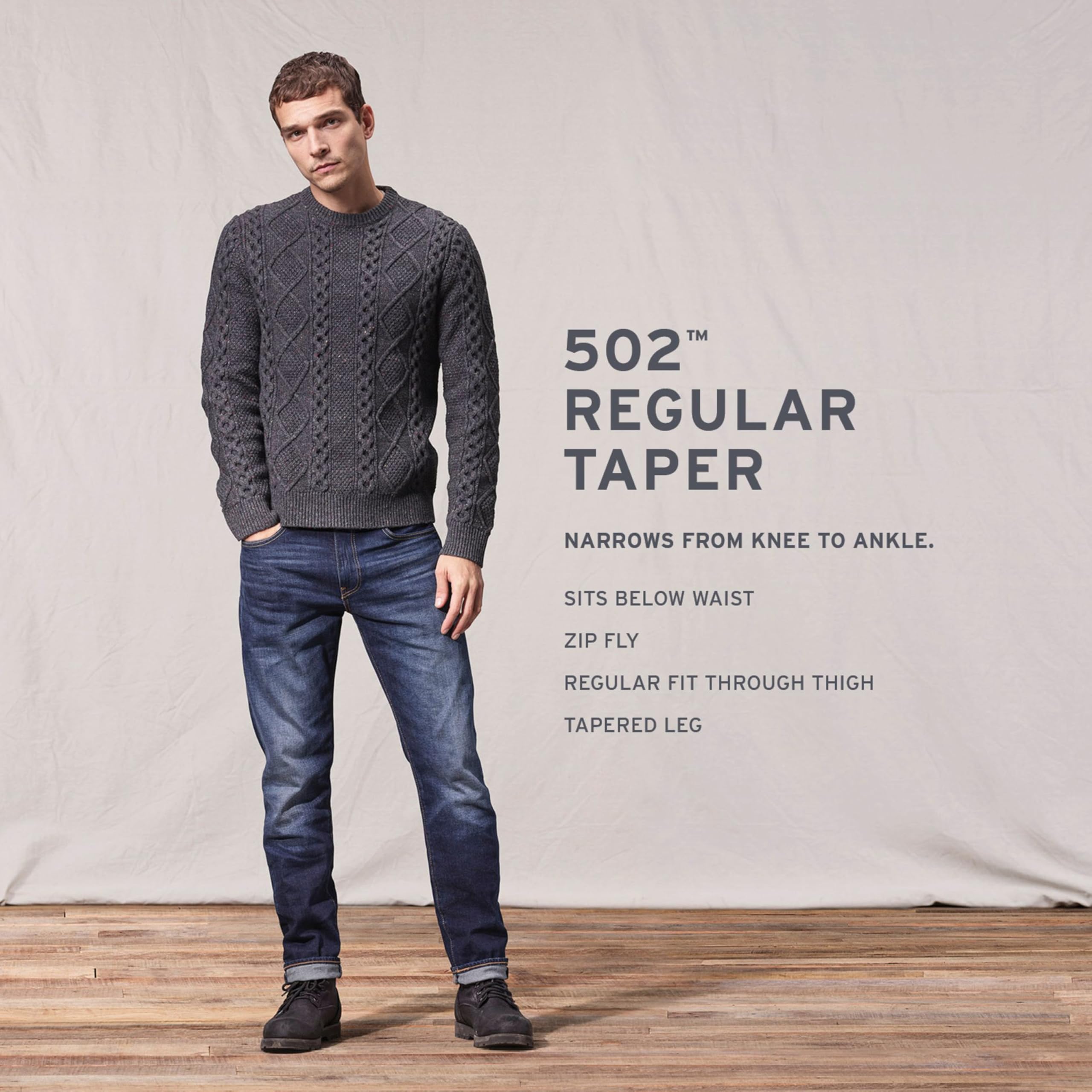 Levi's Herren Jeanshose 512 Low Rise, Tapered Fit