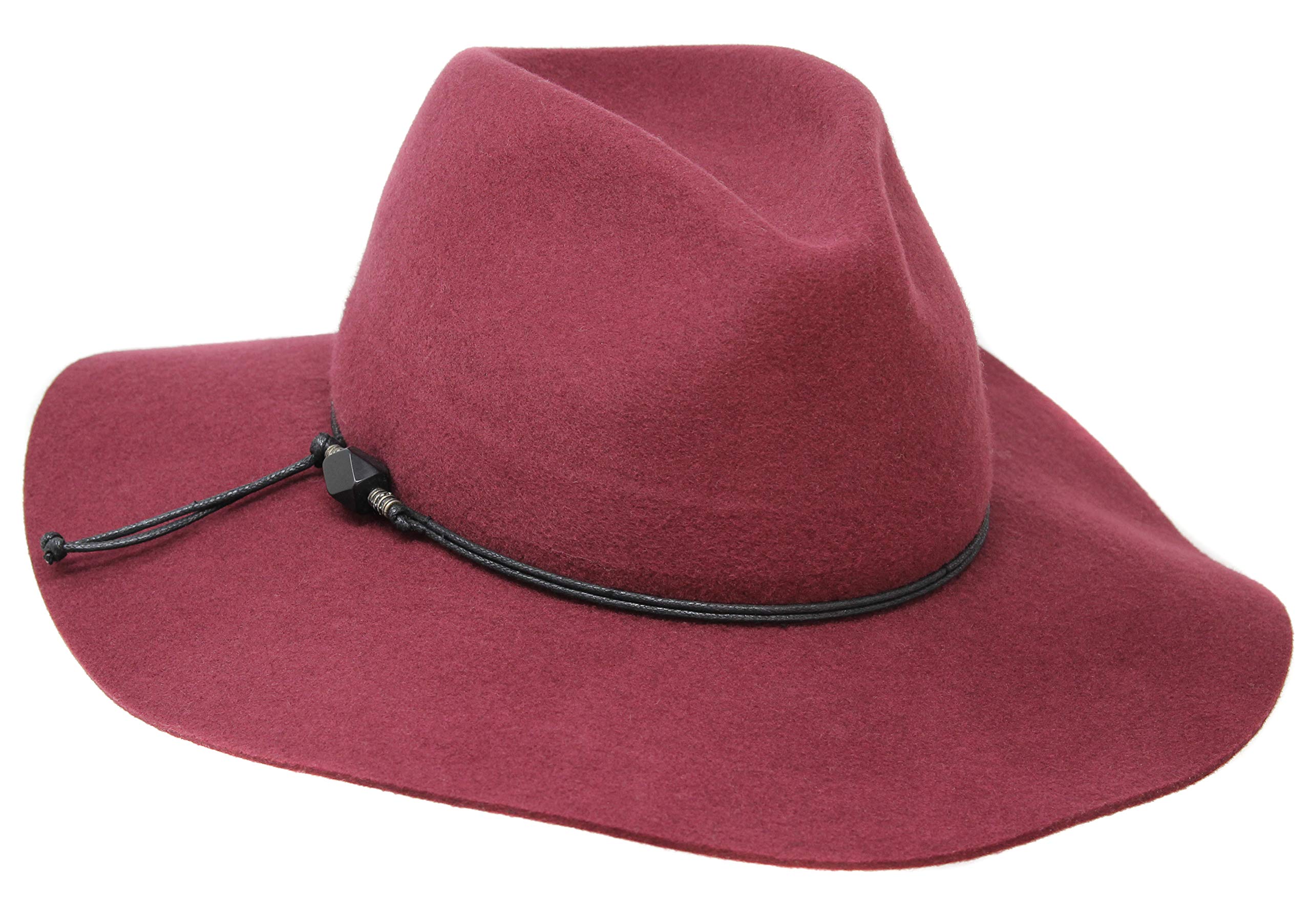 Borges & ScottThe Austin Wool Felt Wide Brim Fedora