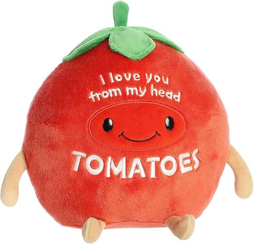 Miniatura 3 de Aurora Witty JUST Sayin' Love You from Head to Tomatoes - Personajes expresivos - Ideas de regalos extravagantes - Rojo 8.5 pulgadas