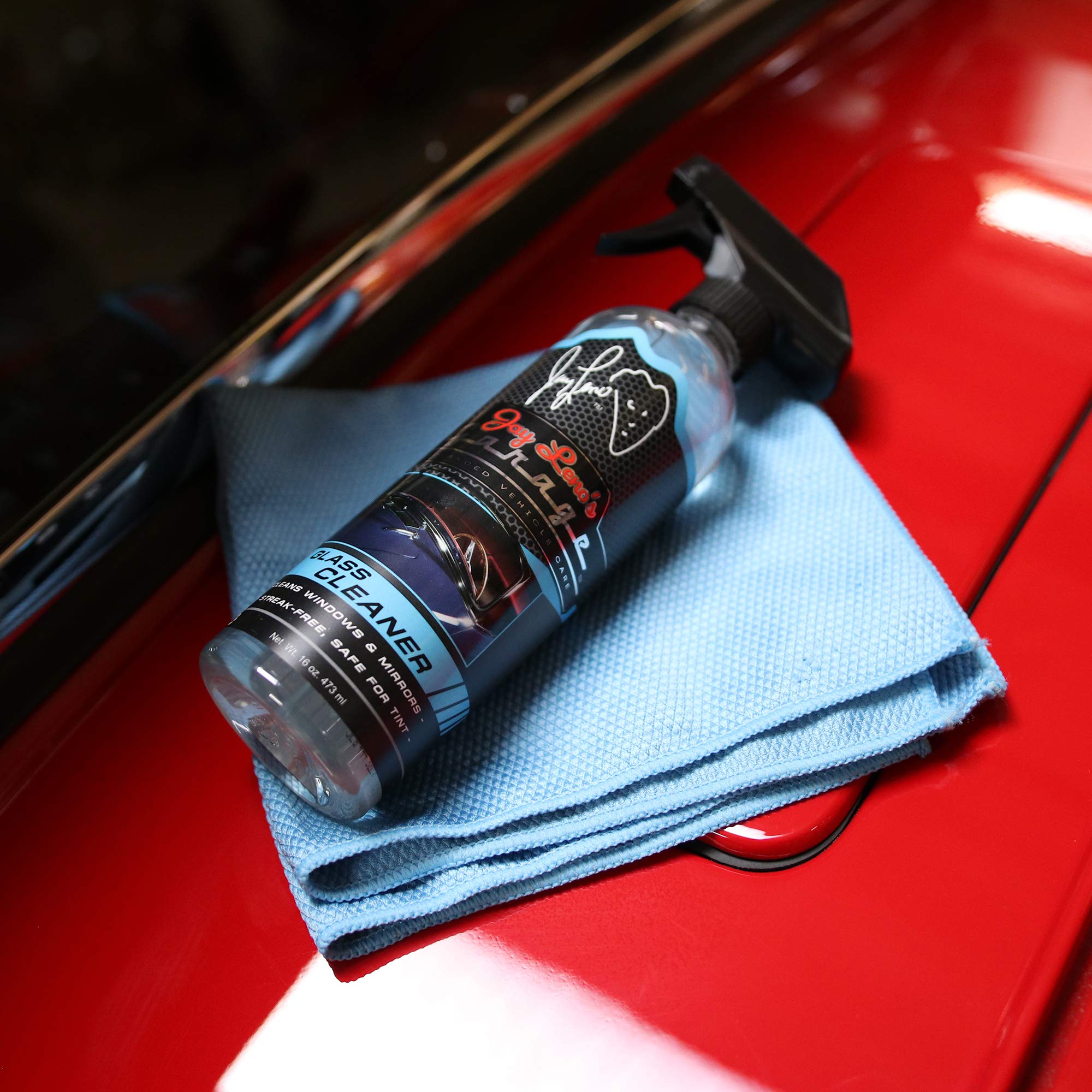 Jay Leno's Garage - Glass Cleaner - Streak-free, Invisible Glass (16 oz.)