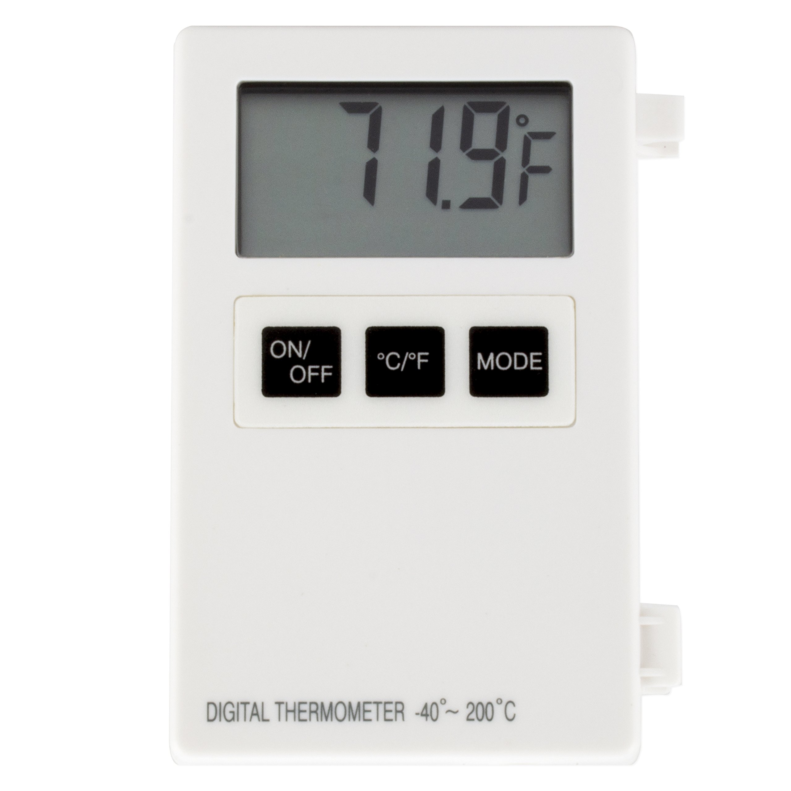 TFA Dostmann P200 Profi-Digitalthermometer, mit Einstichfühler, großes Display, gemäß HACCP, abwaschbar