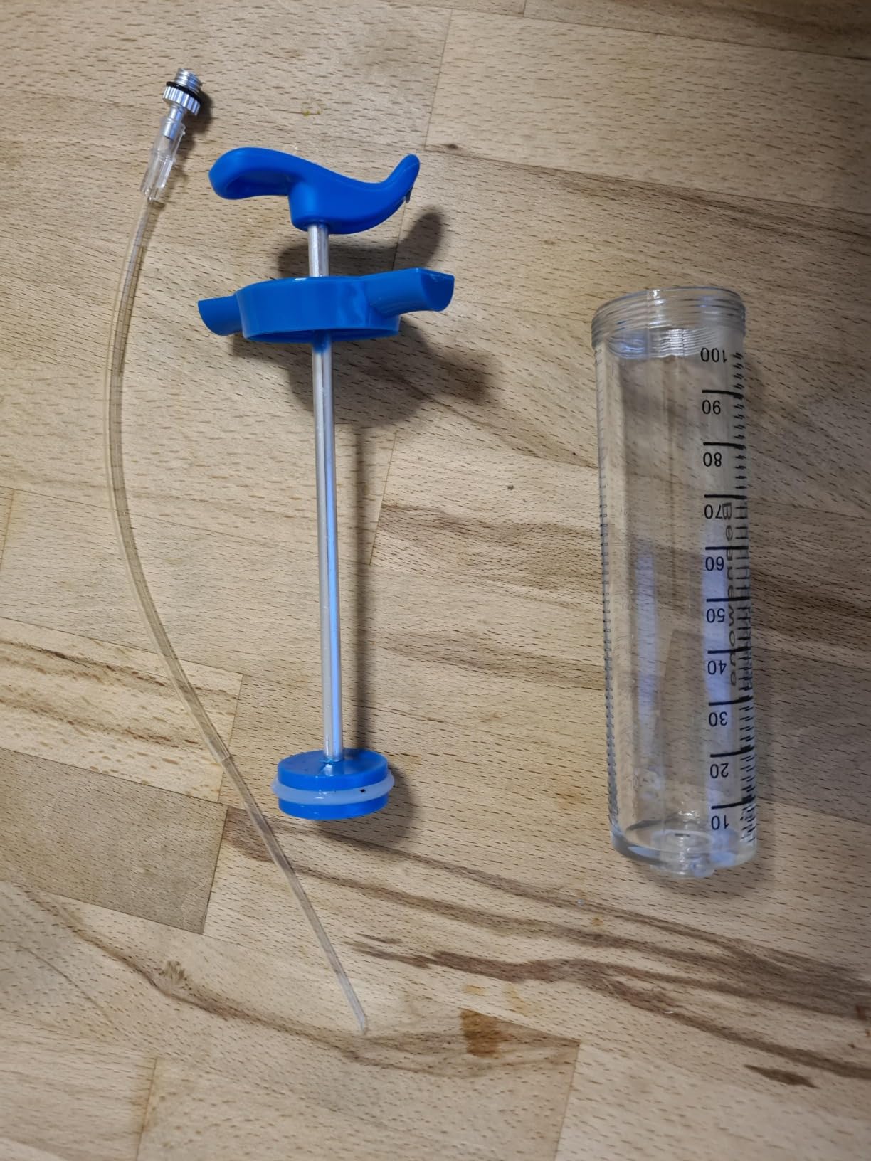 Set Iniettore Sigillante Per Camera D'Aria | Siringa 100ml | Presta/Schrader - Foto 4