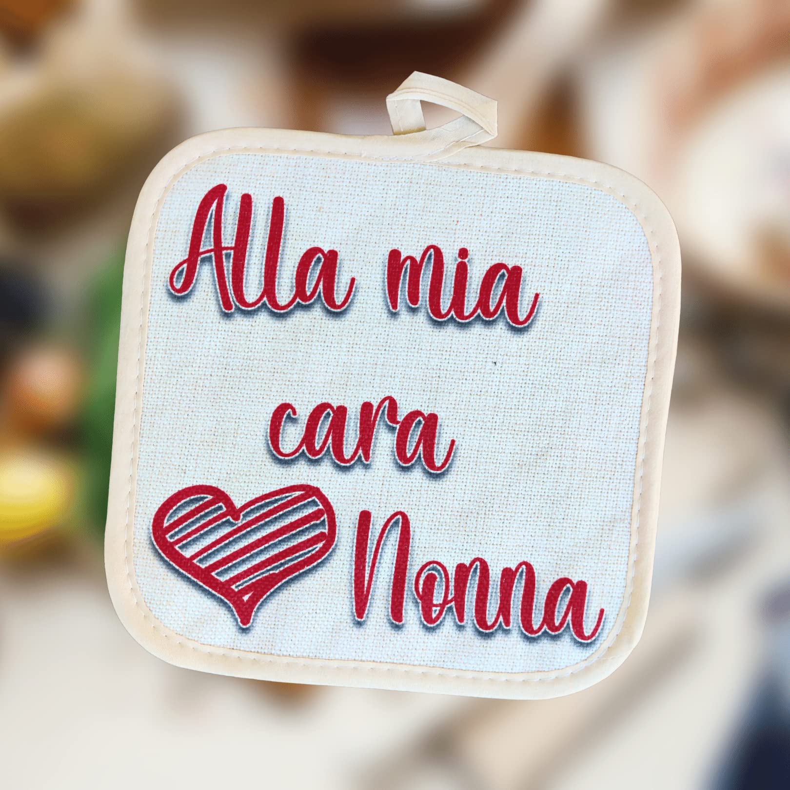 Presina Da Forno Termoresistente Italiana - Idea Regalo Per Mamma, Nonna O Cucina - Foto 10