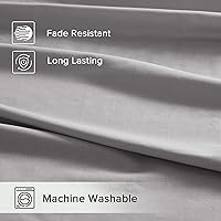 Vista 8 de Comfort Spaces Juego de sábanas 100% algodón transpirable, ligero, suave, con bolsillo elástico de 14 pulgadas que se adapta a colchones de hasta 16