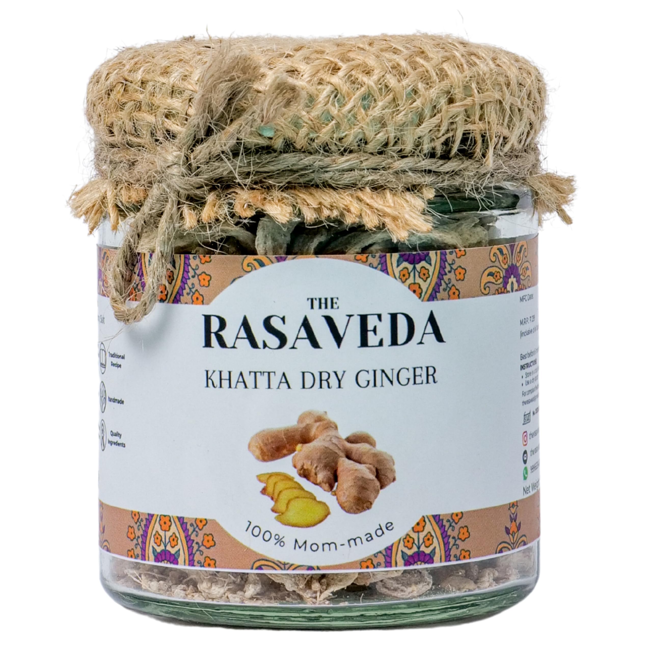 See full amazon price history chart for The Rasaveda Dry Salted Ginger 100 grams | Organic Ginger with High Gingerol Content (70.46Mg/100 Gm) For Cooking And Health Benefits | Aromatic And Fresh Saunth The Rasaveda Dry Salted Ginger 100 grams | Organic Ginger with High Gingerol Content (70.46Mg/100 Gm) For Cooking And Health Benefits | Aromatic And Fresh Saunth (B0D731X7QW) Amazon Price History, Amazon Price Tracker