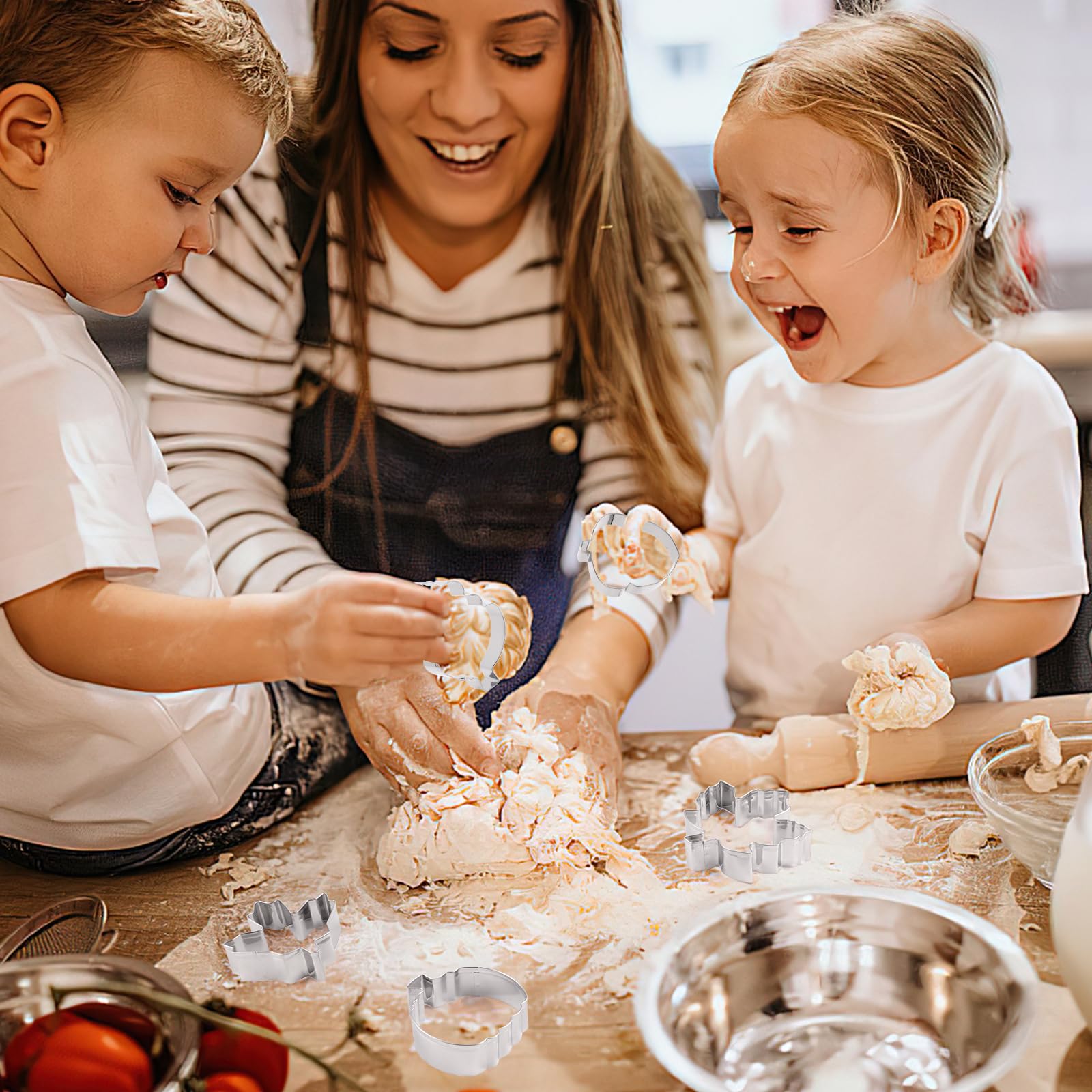Dyiouxin Erntedankfest Ausstechformen - 12-teiliges Set Für Herbst-Kekse