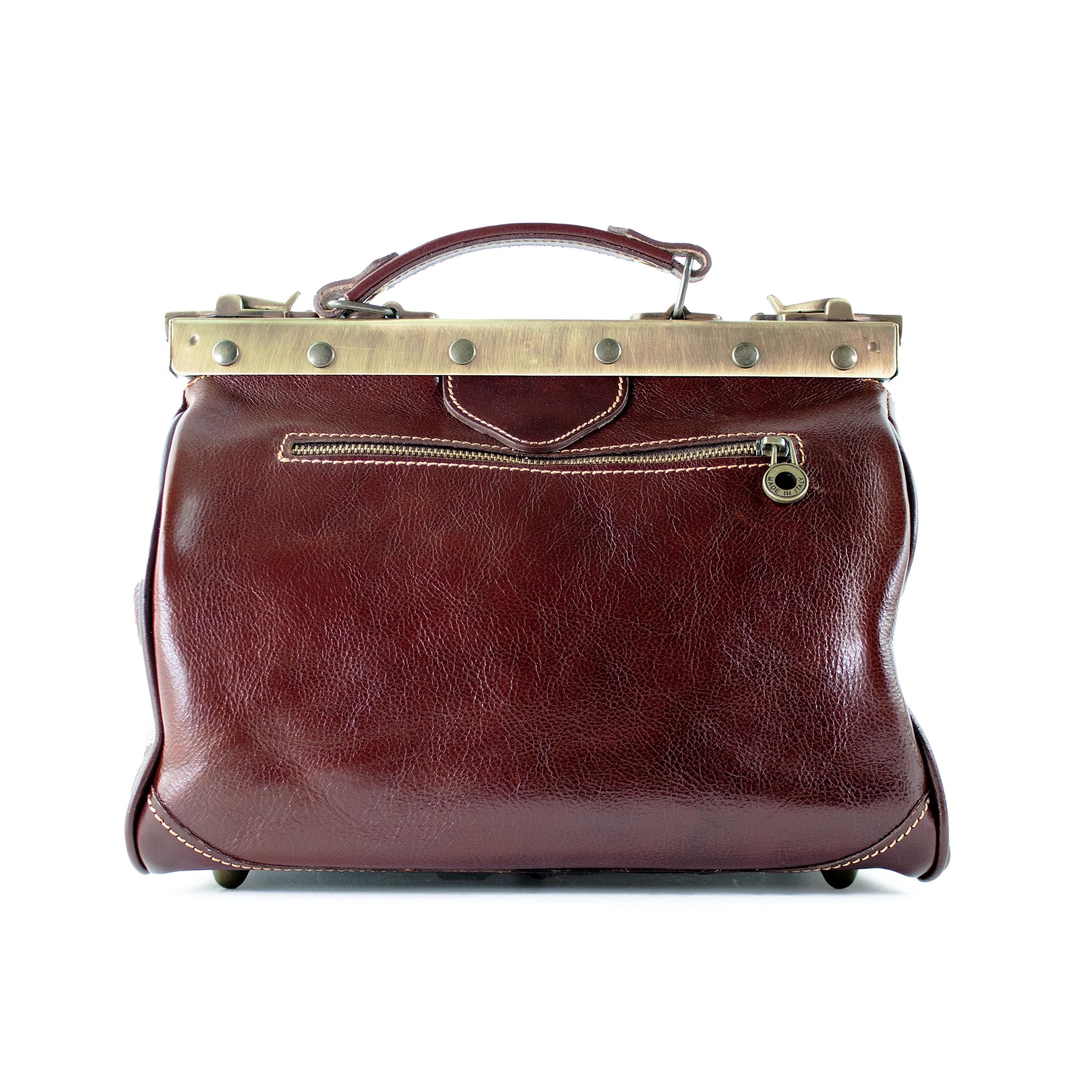Arzttasche aus Leder, Vintage Arzttasche, Leder Doktortasche, Gladstone Tasche, Leder Umhängetasche, Handtasche, Schultertasche