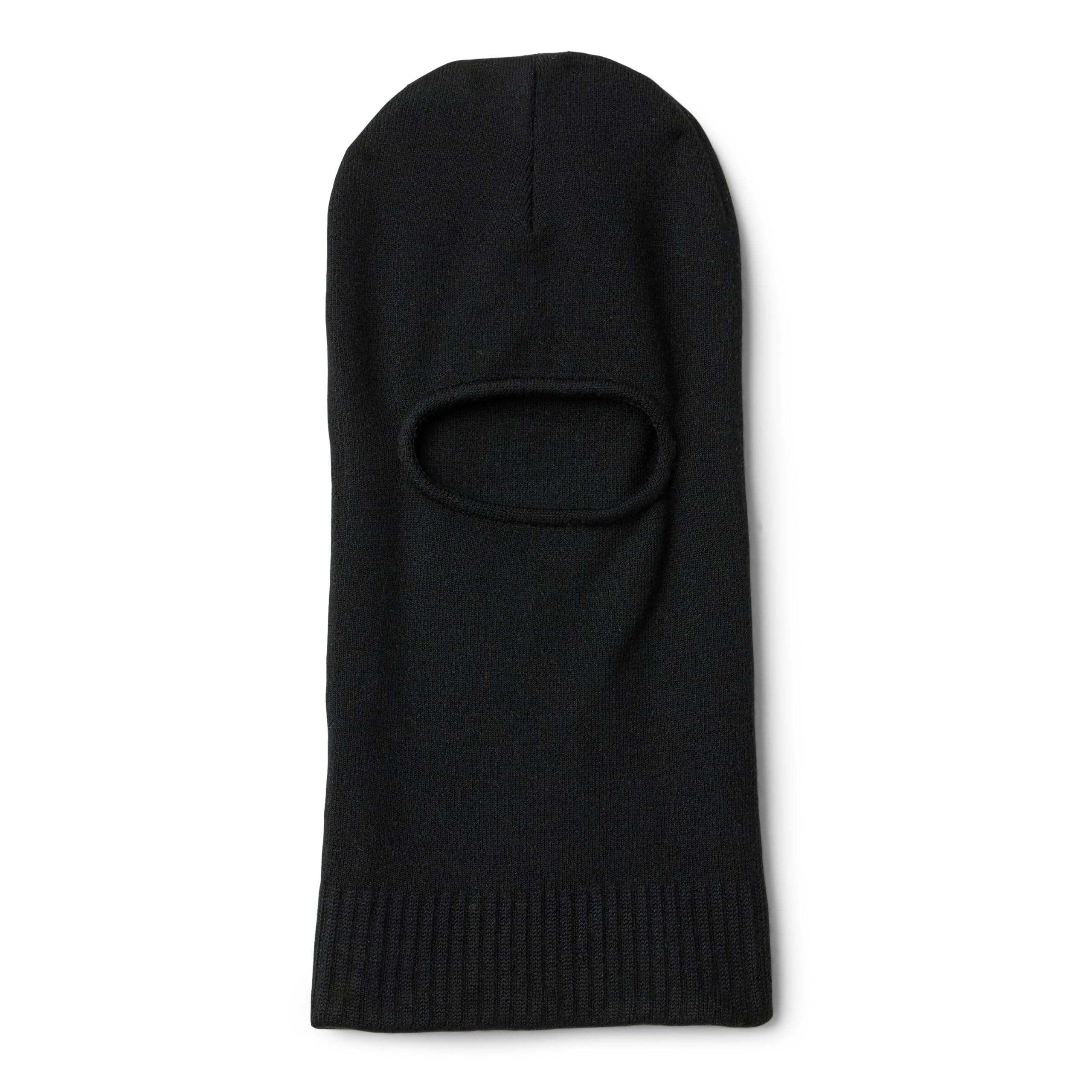 Amazon Essentials Men's Balaclava Ski Mask, Black, One Size