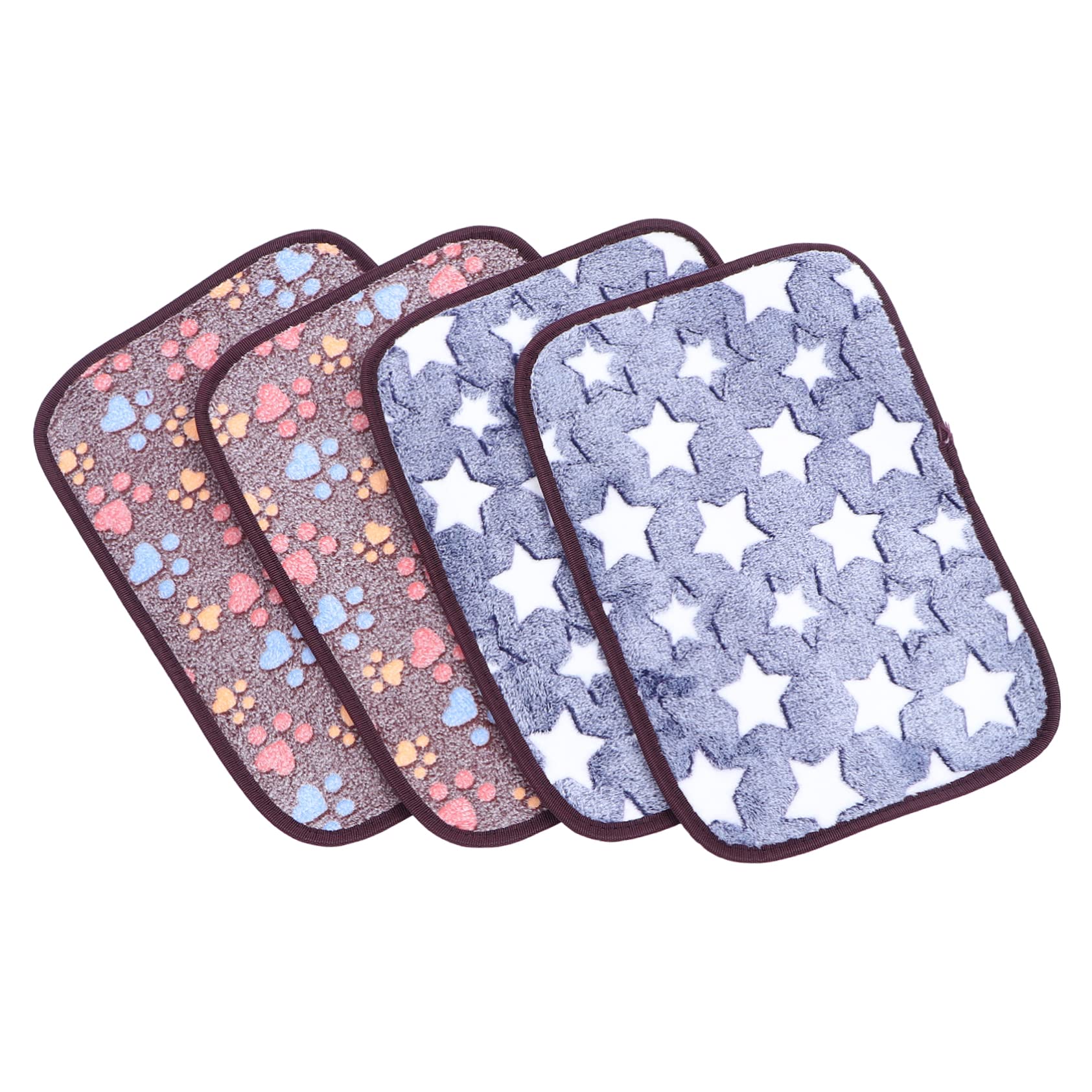 Tapis de couchage rafraîchissant haute absorption lot de 4 pièces pour rongeur