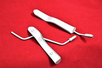 Dental Minnesota Cheek Retractor with Suction Tube Dental Implant Instruments