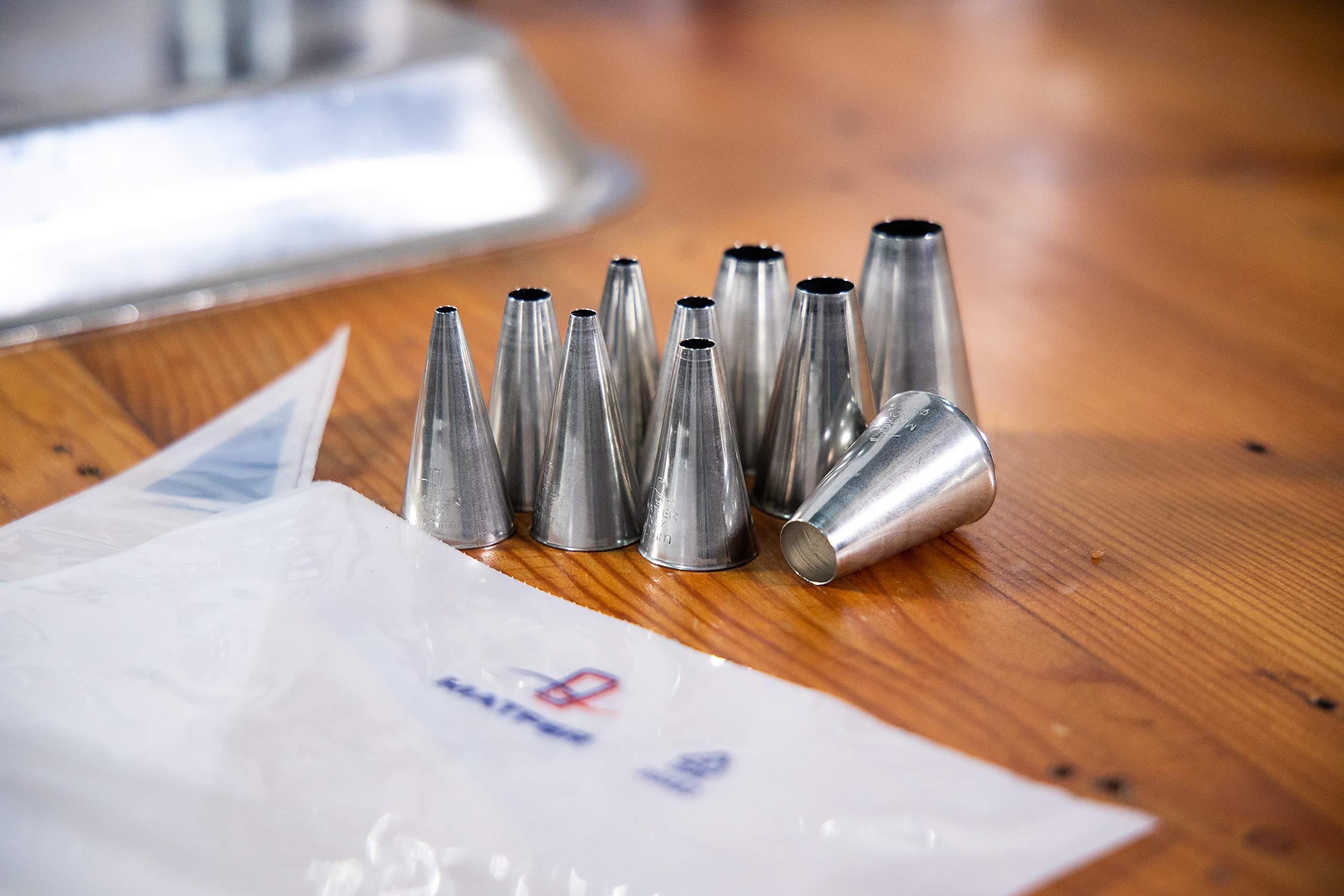 Matfer Bourgeat 166500 Stainless Steel Pastry Tips