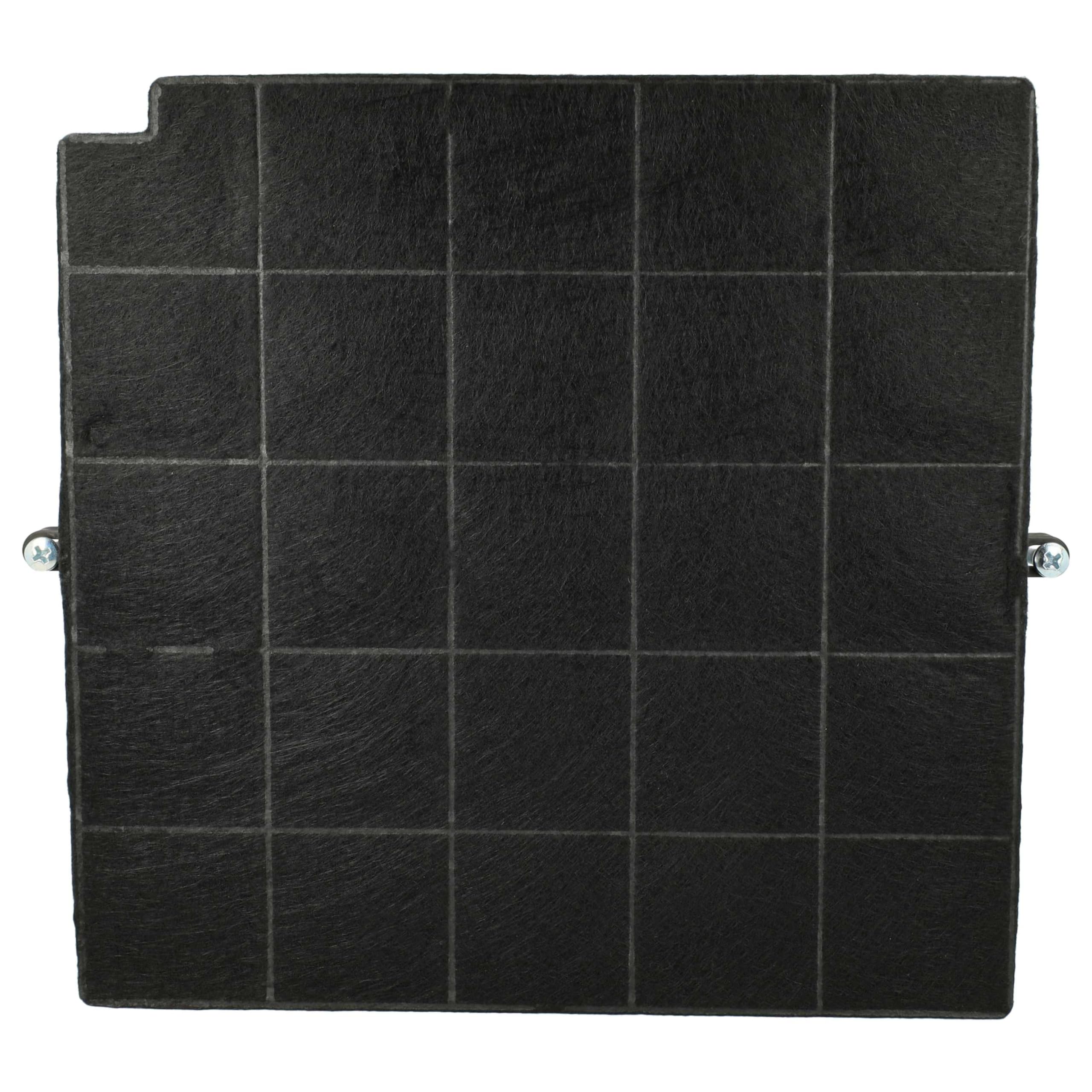 vhbw 4x filtro de carbón activado compatible con Arthur Martin INSIDE | INSIDE 120, INSIDE120, INSIDE90 campanas cocina - 26,5 x 25,8 x 1,8 cm