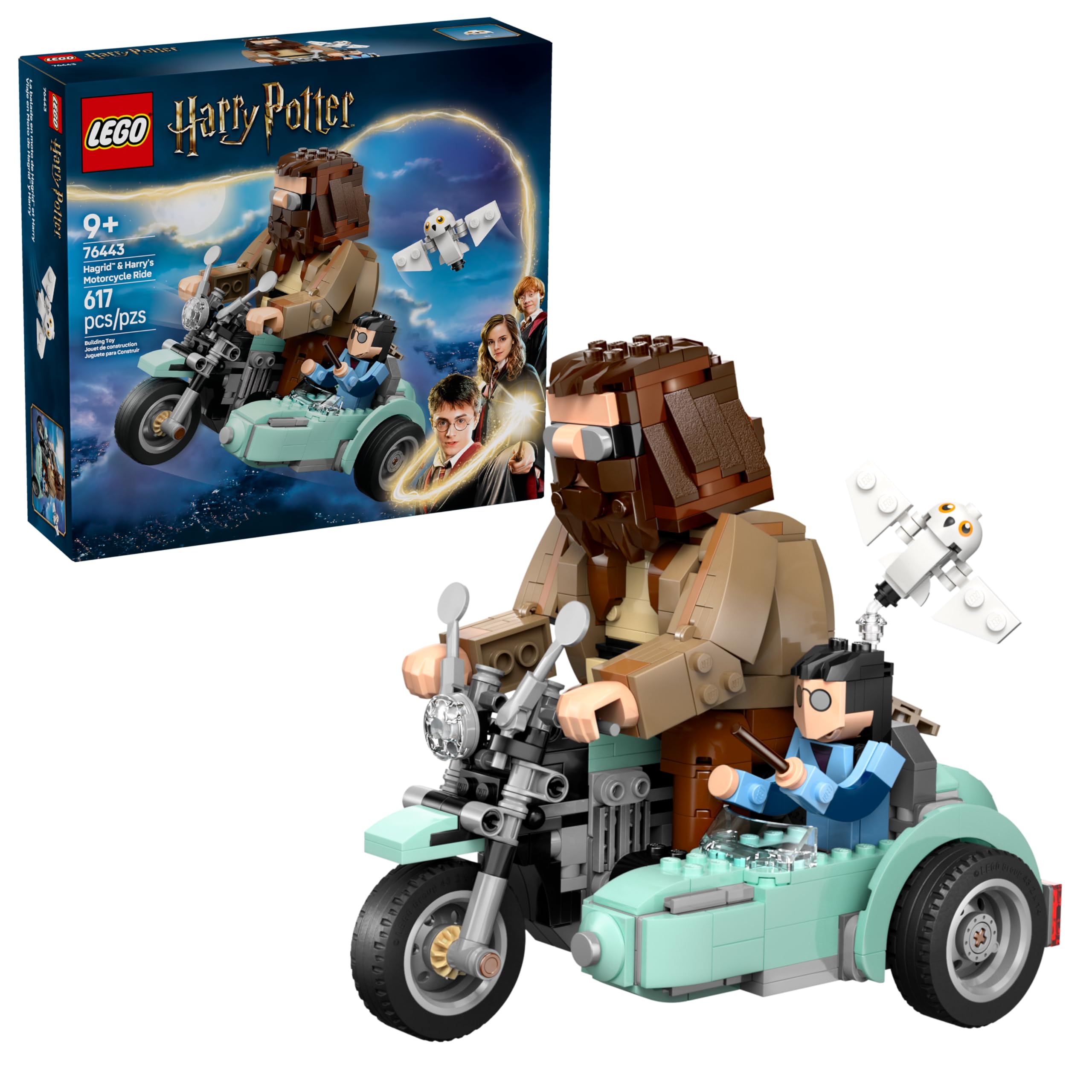 LEGO Harry Potter Passeio de Motocicleta de Hagrid™ e Harry 76443