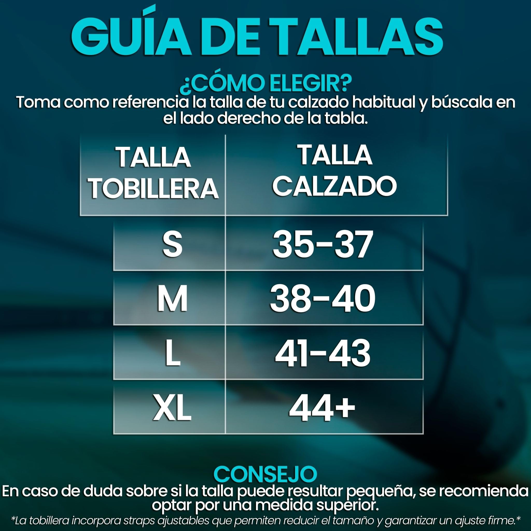 NativoDex Tobillera para Estabilizar y Prevenir Torceduras, Soporte y Compresión para Lesiones en el Tobillo, Deportiva con Ajuste Personalizado, para Ambos Pies