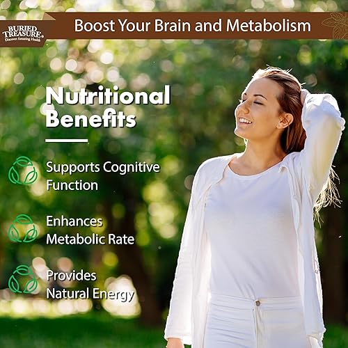 Miniatura 4 de Buried Treasure Aceite de coco MCT para una función cerebral saludable y mayor rendimiento, dieta cetogénica y paleo, triglicéridos de cadena media