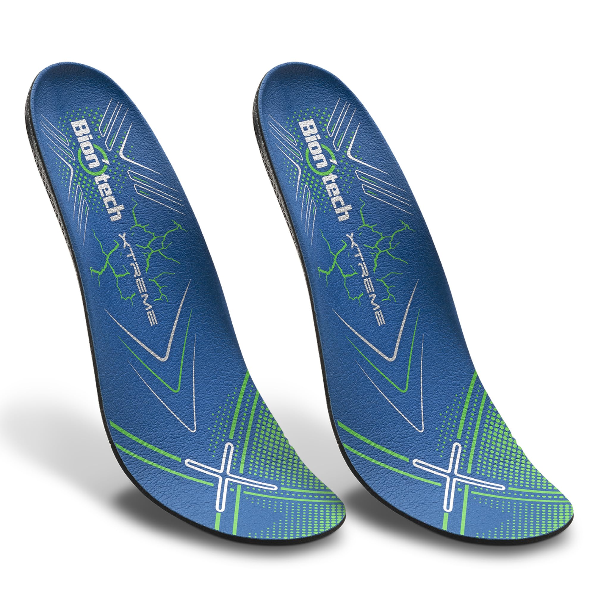 Solette fascite plantare, solette sportive uomo e donna, ergonomiche e modellabili con calore, brevettate e verificate scientificamente, prevengono dolori e lesioni (Xtreme) 43