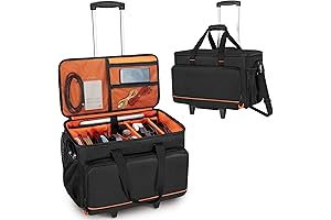 Trunab Rolling DJ Cable File Bag: The Perfect Companion for Professional DJs