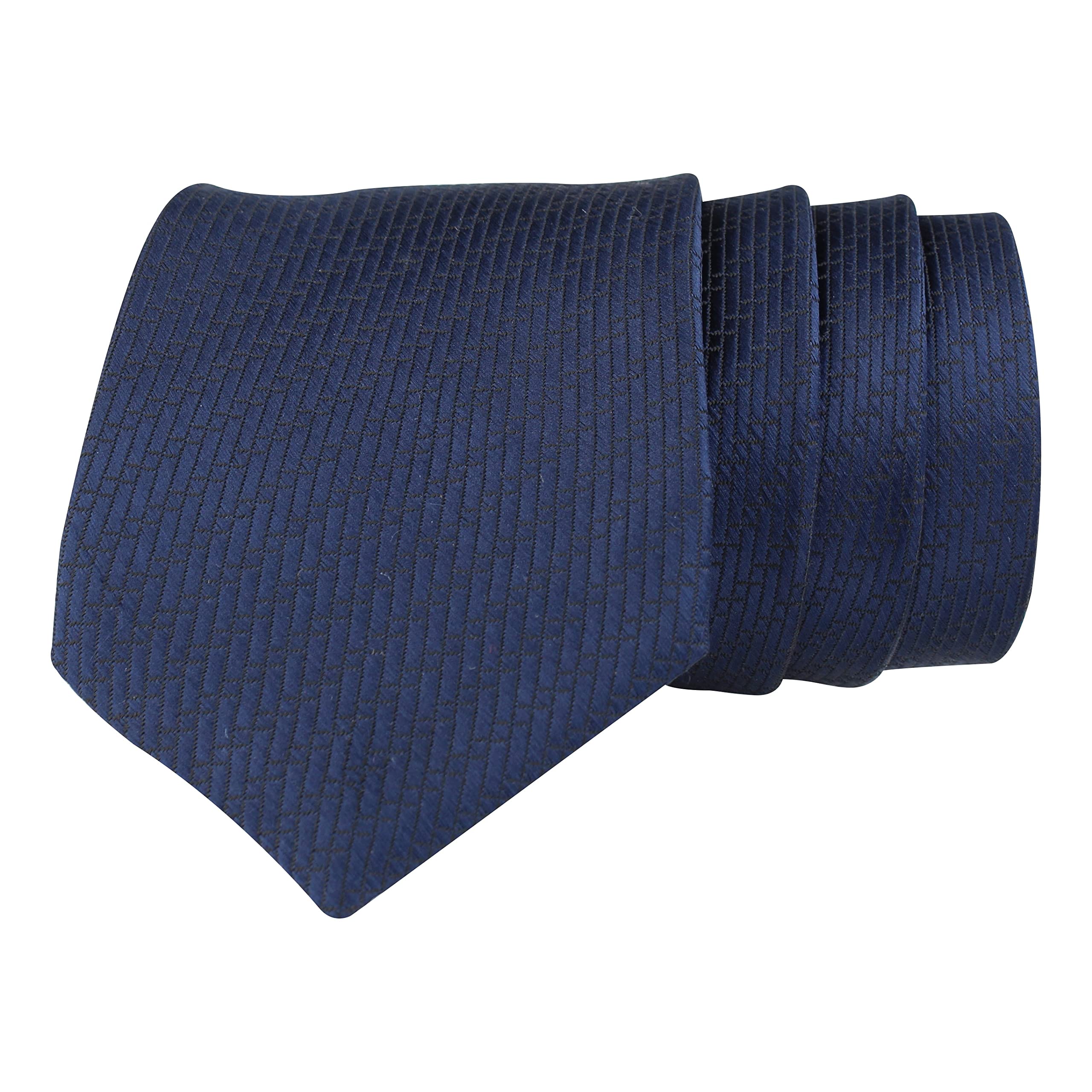 Kavove The Energise Self Pattern Purple Necktie For Men-image-35
