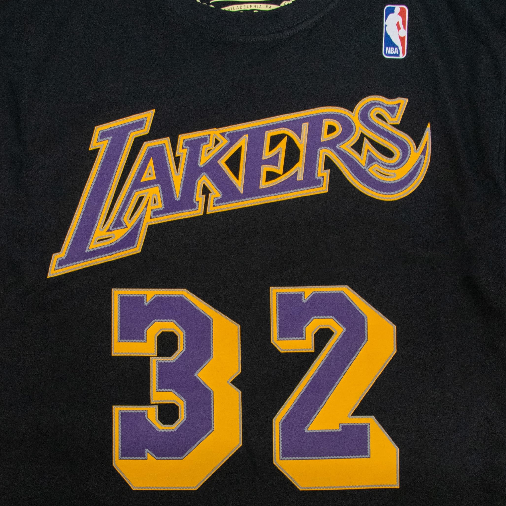 Mitchell & Ness NBA HWC Name & Number tee
