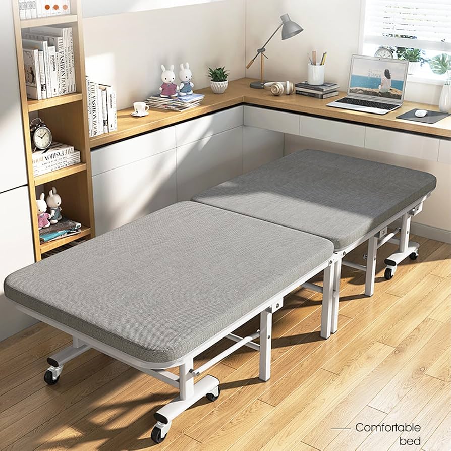 Amazon | [SAQIANRE］ 折り畳みベッド シングルベッド 折りたたみ