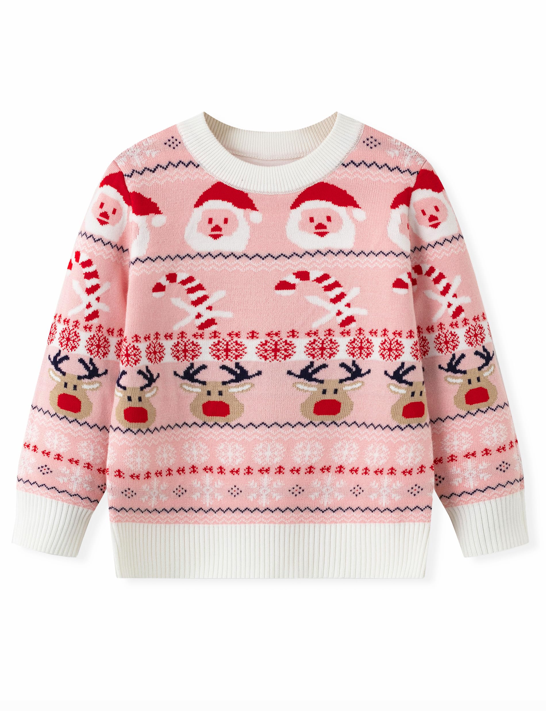 Remimi Kids Christmas Sweater for Toddler Girls Boys Holiday Pullover Top