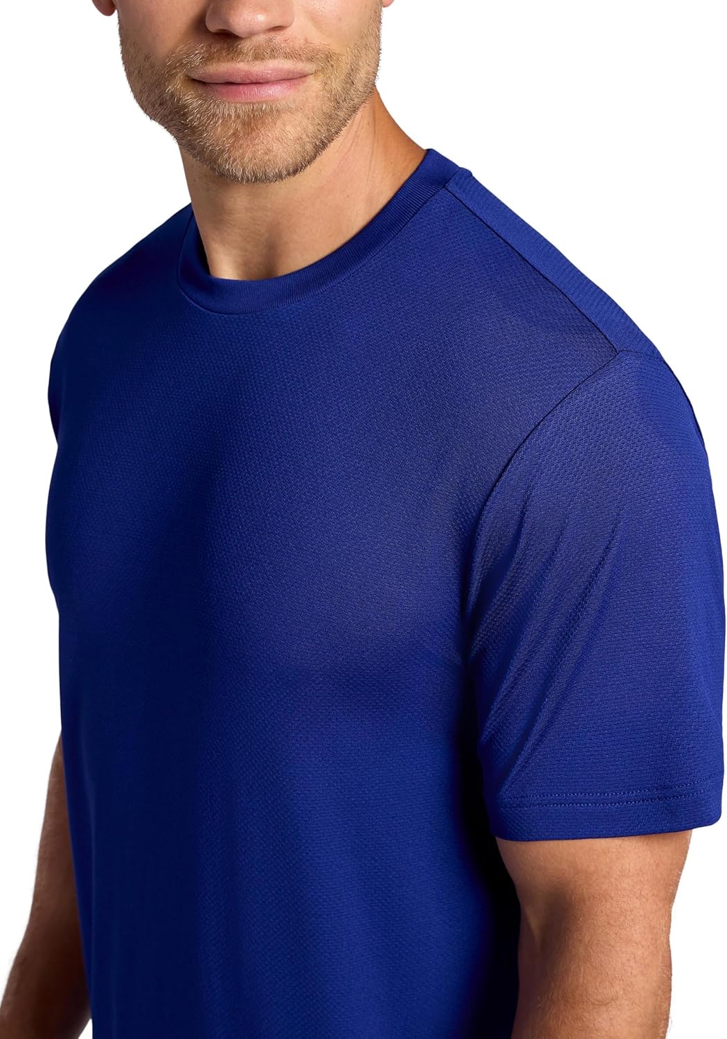 Head Men's Top Fit Short Sleeve Crewneck T-Shirt, Standard Fit, Stretch Lightweight Material